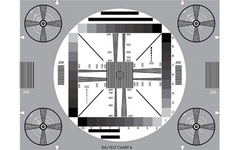 TE95-Q  ITE分辨率圖、EIAJ Chart圖