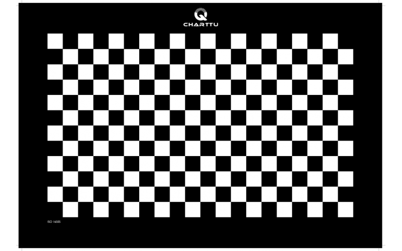 TE287-Q  畸變棋盤格Chart圖（ISO 16505標(biāo)準(zhǔn)）